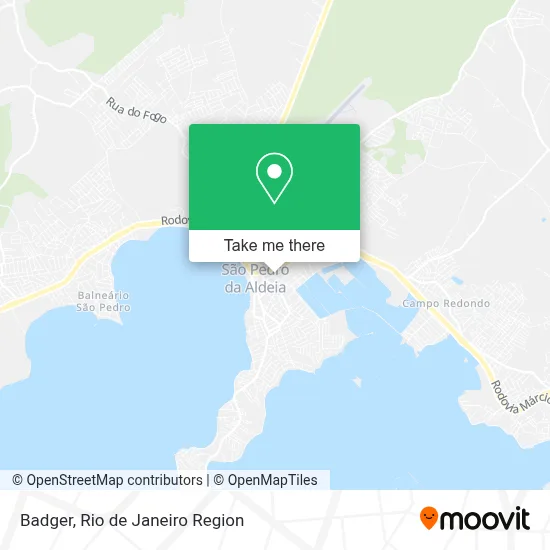 Badger map