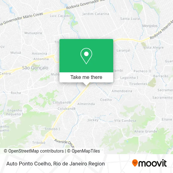 Auto Ponto Coelho map