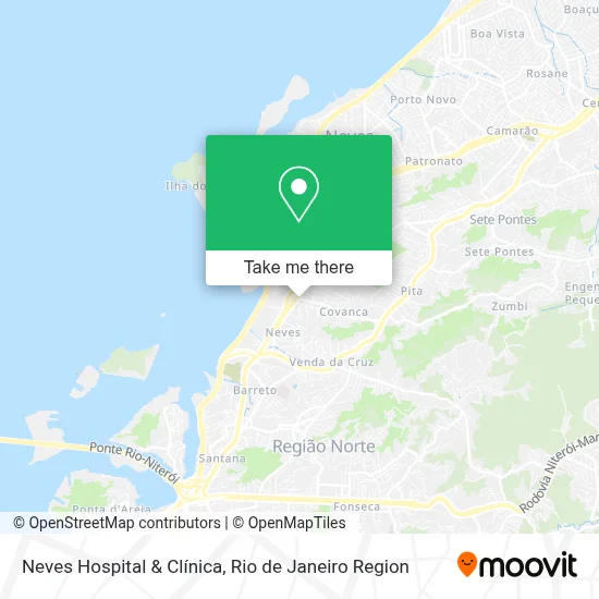 Neves Hospital & Clínica map