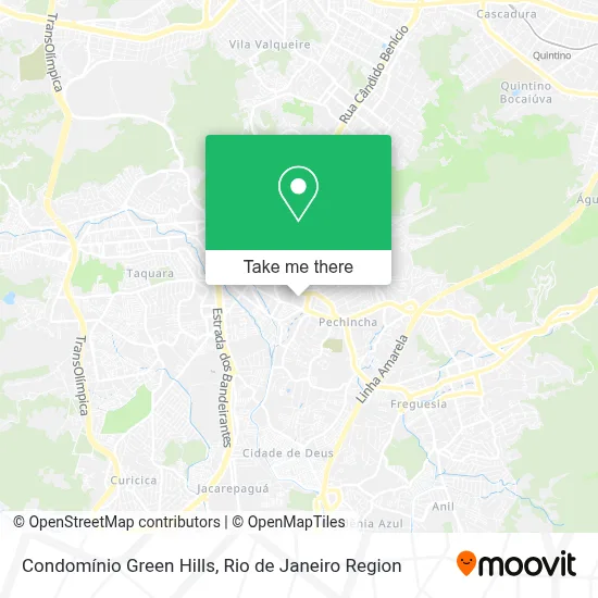 Condomínio Green Hills map