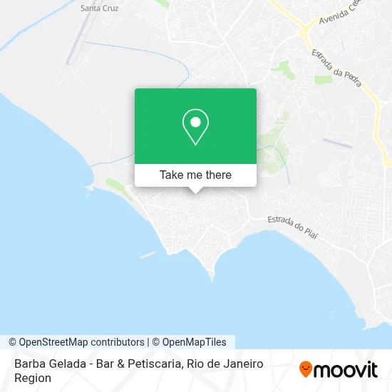 Barba Gelada - Bar & Petiscaria map