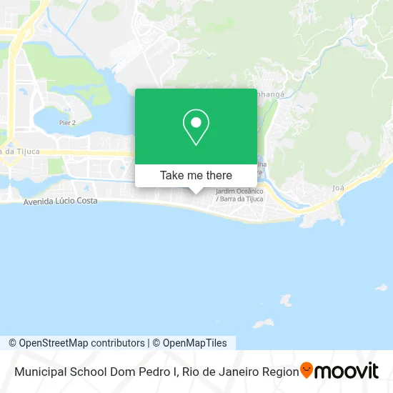 Municipal School Dom Pedro I map