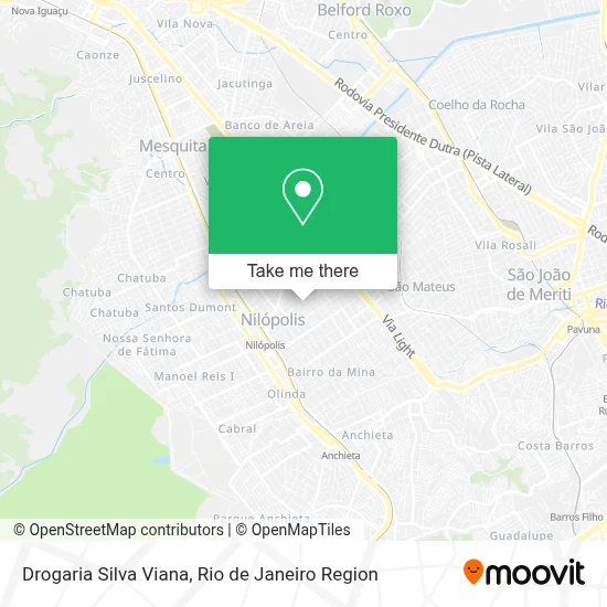 Drogaria Silva Viana map