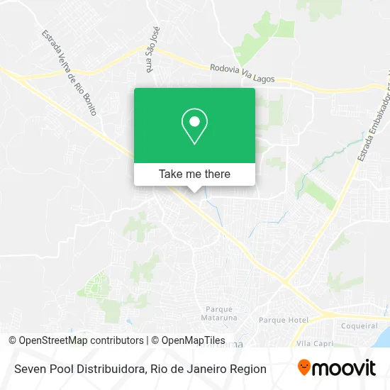 Seven Pool Distribuidora map