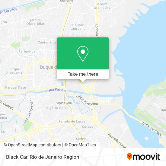 Black Car map