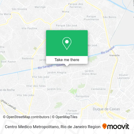 Centro Medico Metropolitano map