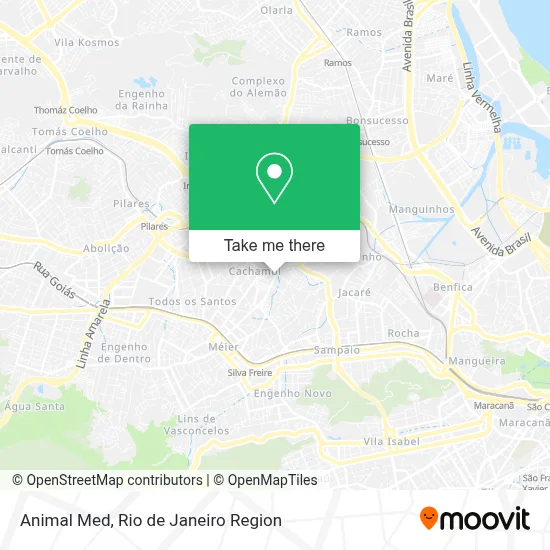 Animal Med map