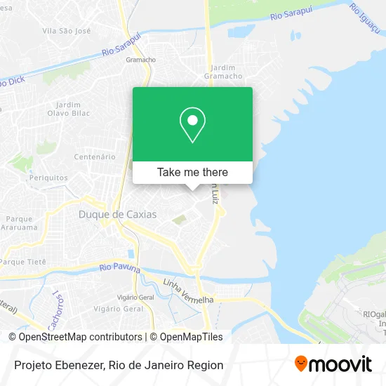 Projeto Ebenezer map