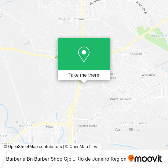 Barberia Bn Barber Shop Gjp . map