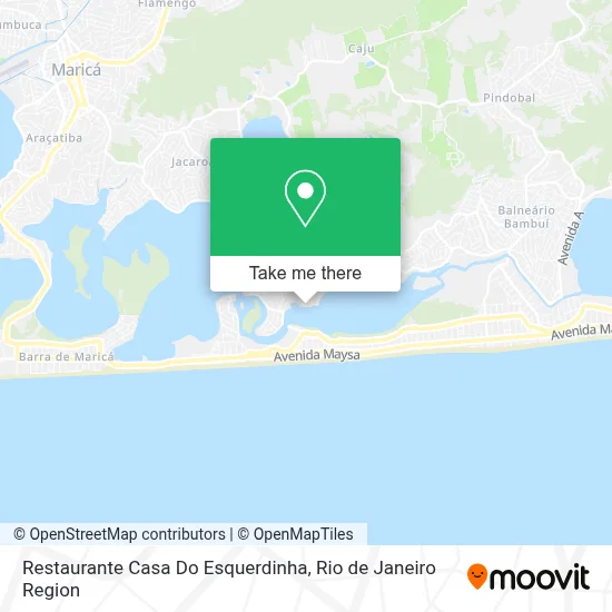 Restaurante Casa Do Esquerdinha map