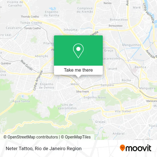 Neter Tattoo map