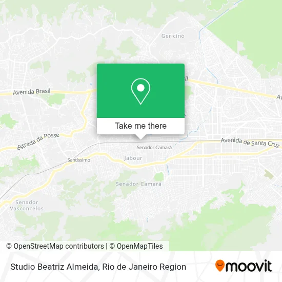 Studio Beatriz Almeida map