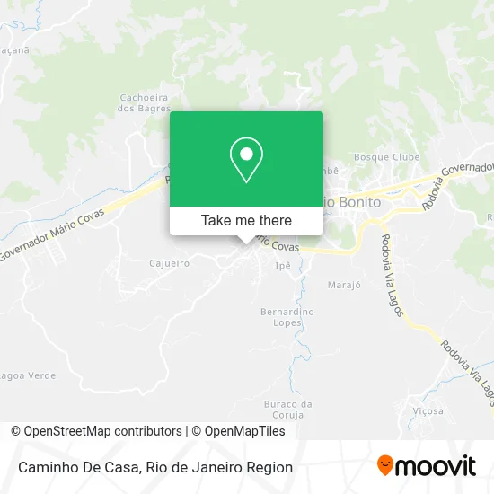 Caminho De Casa map