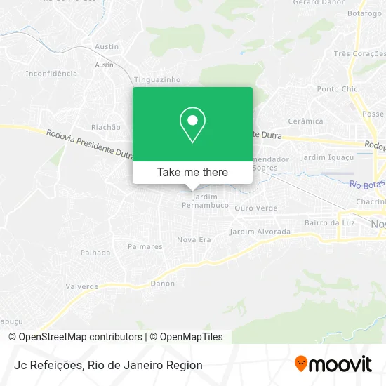 Jc Refeições map