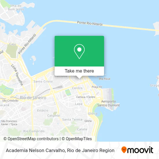Academia Nelson Carvalho map