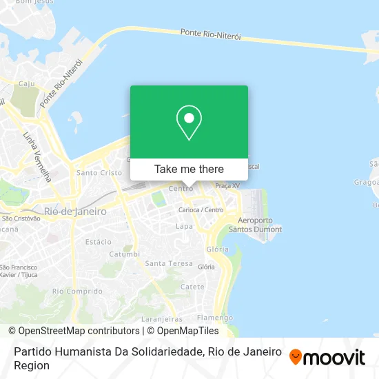 Partido Humanista Da Solidariedade map