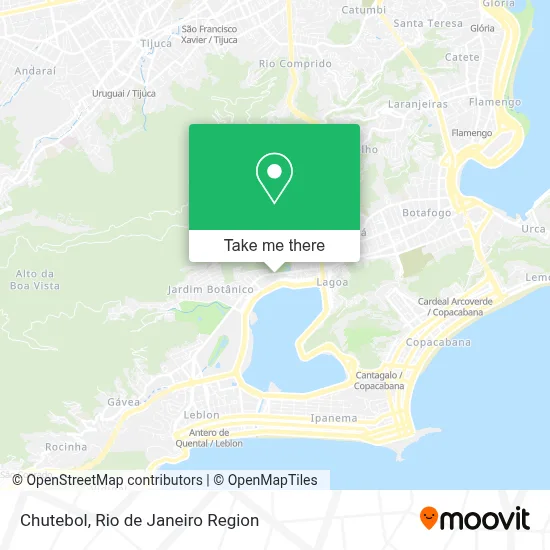 Chutebol map