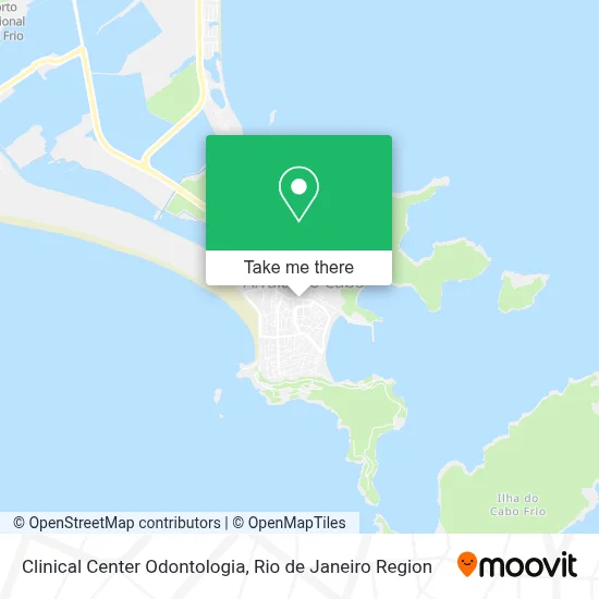 Clinical Center Odontologia map