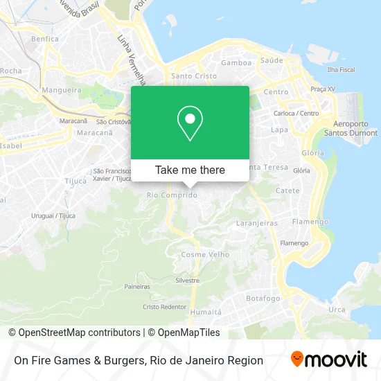 On Fire Games & Burgers map