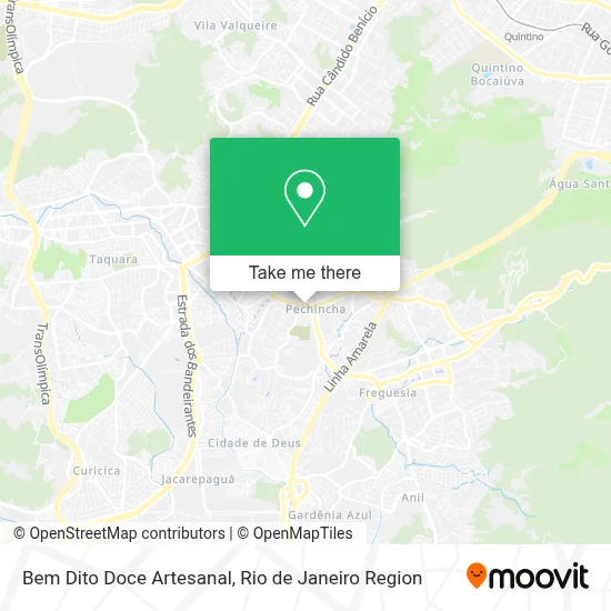 Bem Dito Doce Artesanal map