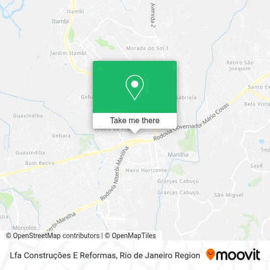 Lfa Construções E Reformas map