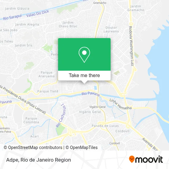 Adpe map