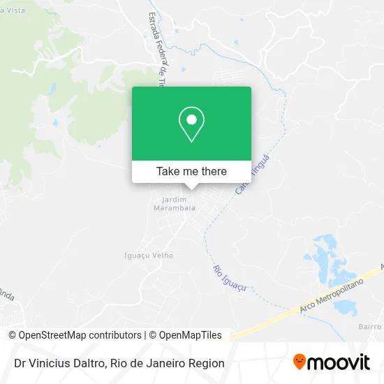 Dr Vinicius Daltro map