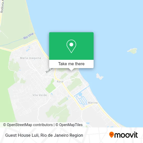 Guest House Luli map