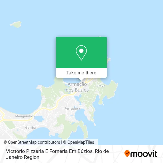 Victtorio Pizzaria E Forneria Em Búzios map
