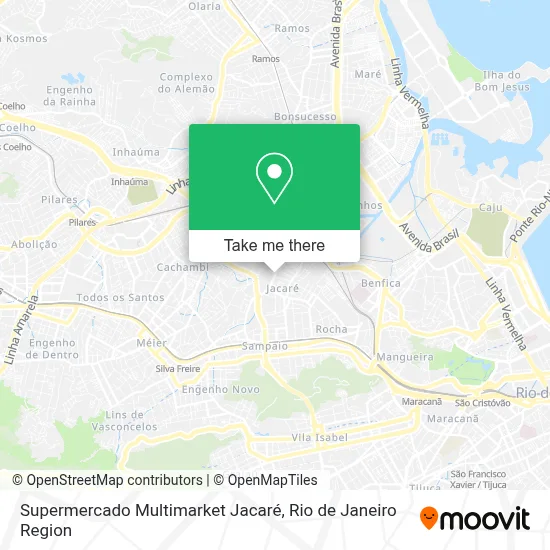 Supermercado Multimarket Jacaré map