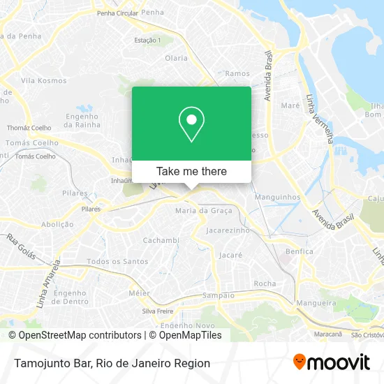 Tamojunto Bar map