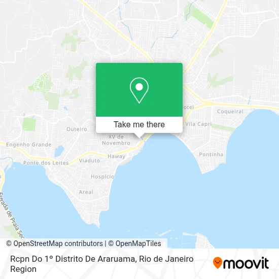 Rcpn Do 1º Distrito De Araruama map