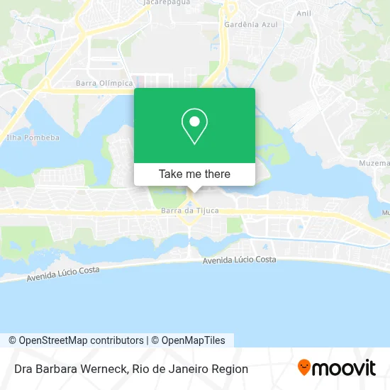 Dra Barbara Werneck map