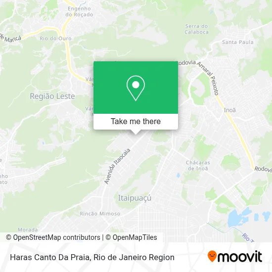 Haras Canto Da Praia map
