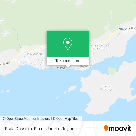 Praia Do Axixá map