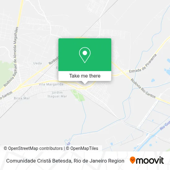 Comunidade Cristã Betesda map