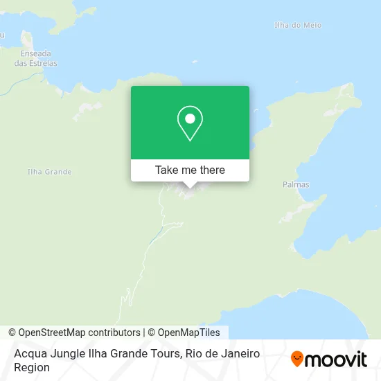 Acqua Jungle Ilha Grande Tours map