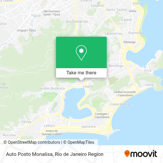 Auto Posto Monalisa map