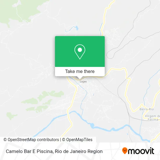 Camelo Bar E Piscina map