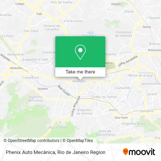 Phenix Auto Mecânica map