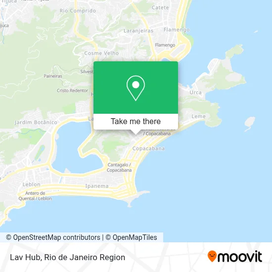 Lav Hub map