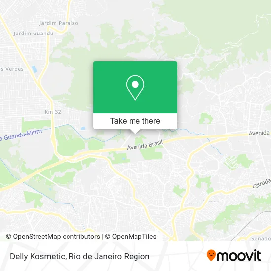 Delly Kosmetic map