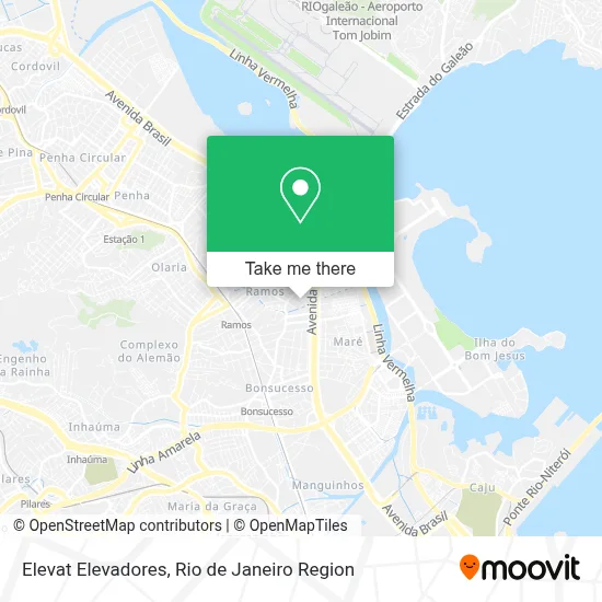Elevat Elevadores map