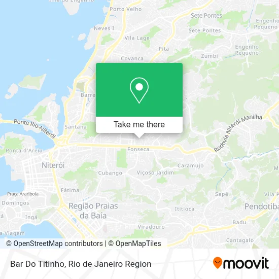 Bar Do Titinho map