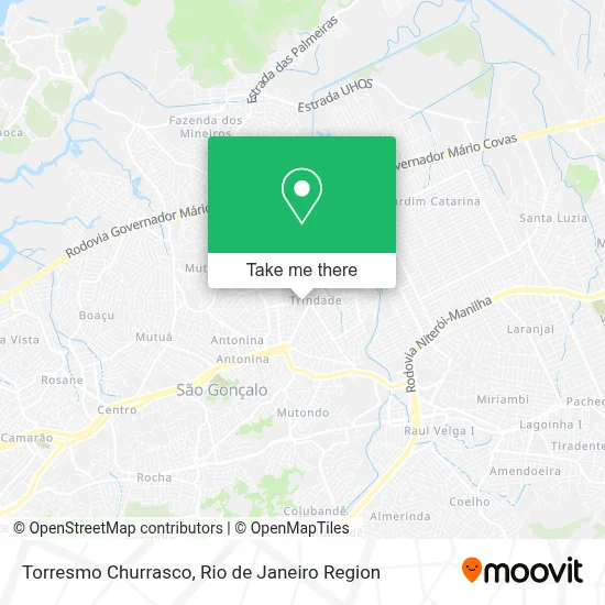 Torresmo Churrasco map