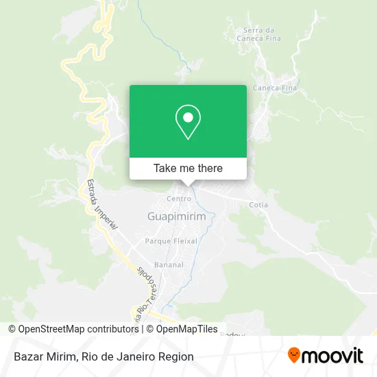 Bazar Mirim map