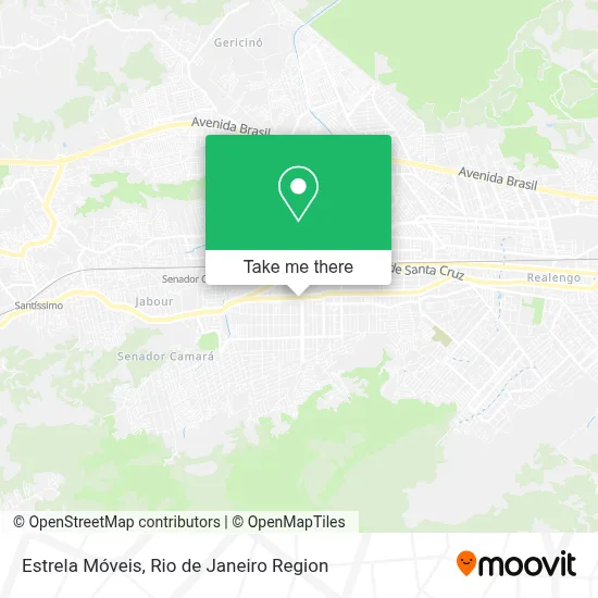Estrela Móveis map