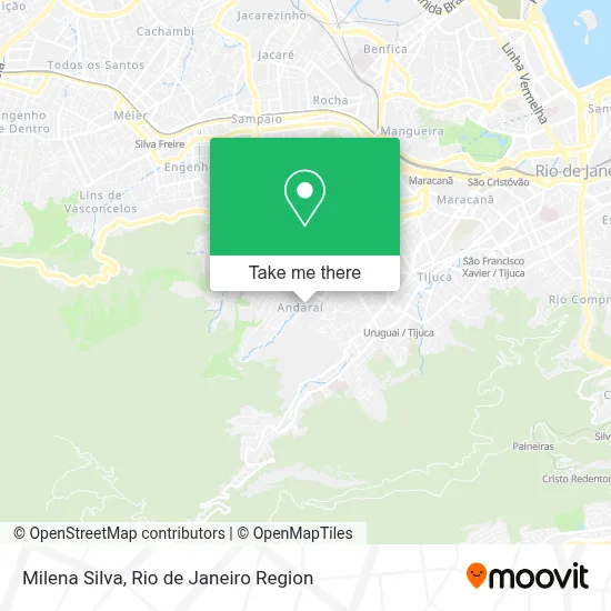 Milena Silva map