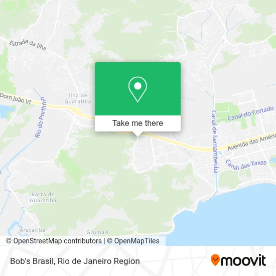 Bob's Brasil map