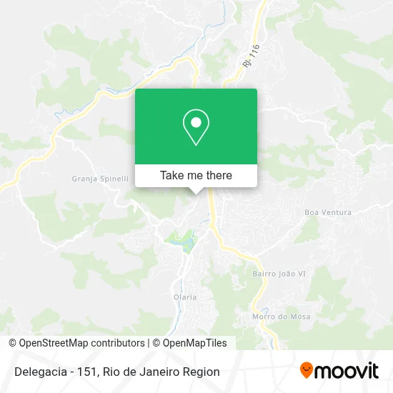 Delegacia - 151 map